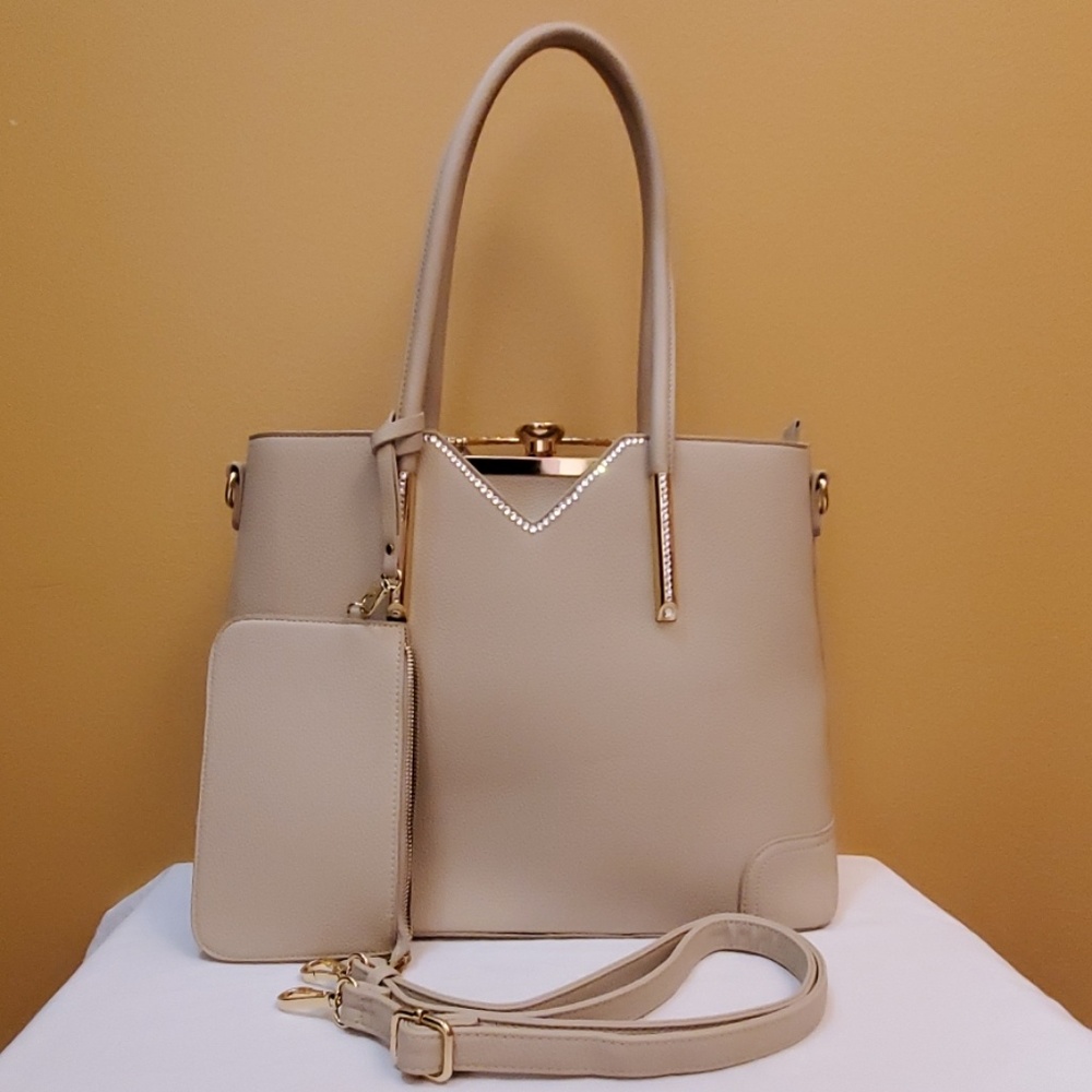 Deluxity Blinged 3 in 1 Handbag